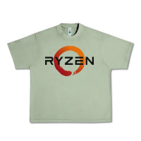 Oil Green ryzen free world Urban Heavy Tee - linhVisuals