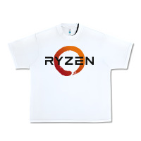 White ryzen free world Urban Heavy Tee - linhVisuals