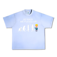 Grape Ice go back we fucked up funny anti trump 2020 election apparel t shirt Urban Heavy Tee - linhVisuals