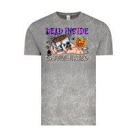 Cloud Rock Dead Inside Caffeinated Vintage Tee - CowhideDigitalArt