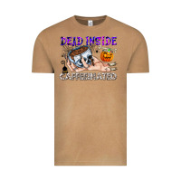Vintage Camel Dead Inside Caffeinated Vintage Tee - CowhideDigitalArt