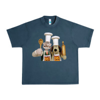 Midnight Navy Wallace Gourmeat Urban Heavy Tee - linhVisuals