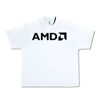 White ryzen amd wine Urban Heavy Tee - linhVisuals