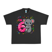 Pigment Black kids 6th birthday shirt for girls koala bear 6 years old t shirt Urban Heavy Tee - linhVisuals