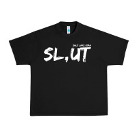 Black salt lake utah slut Urban Heavy Tee - linhVisuals