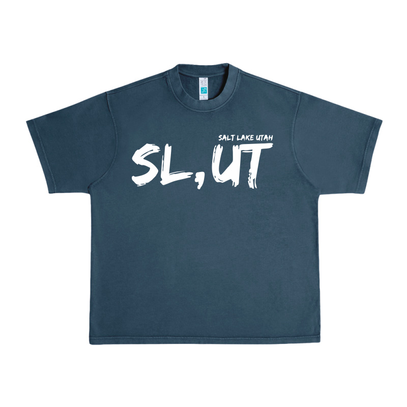Salt Lake Utah Slut Urban Heavy Tee by linhVisuals | Teevron