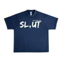 Navy salt lake utah slut Urban Heavy Tee - linhVisuals