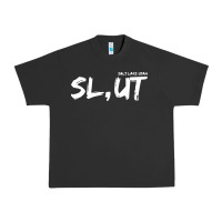 Pigment Black salt lake utah slut Urban Heavy Tee - linhVisuals