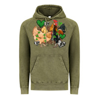 Vintage Olive st patricks day coop animals Vintage Hoodie - Artiststas