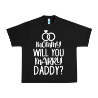 Black kids mommy will you marry my daddy funny marriage proposal t shirt Urban Heavy Tee - linhVisuals