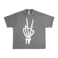 Tornado skeleton peace Urban Heavy Tee - linhVisuals
