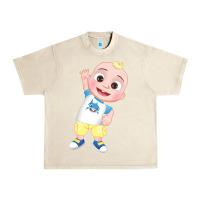 Sandshell jj cocomelon babyshark Urban Heavy Tee - linhVisuals