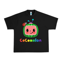 Black cocomelon Urban Heavy Tee - linhVisuals