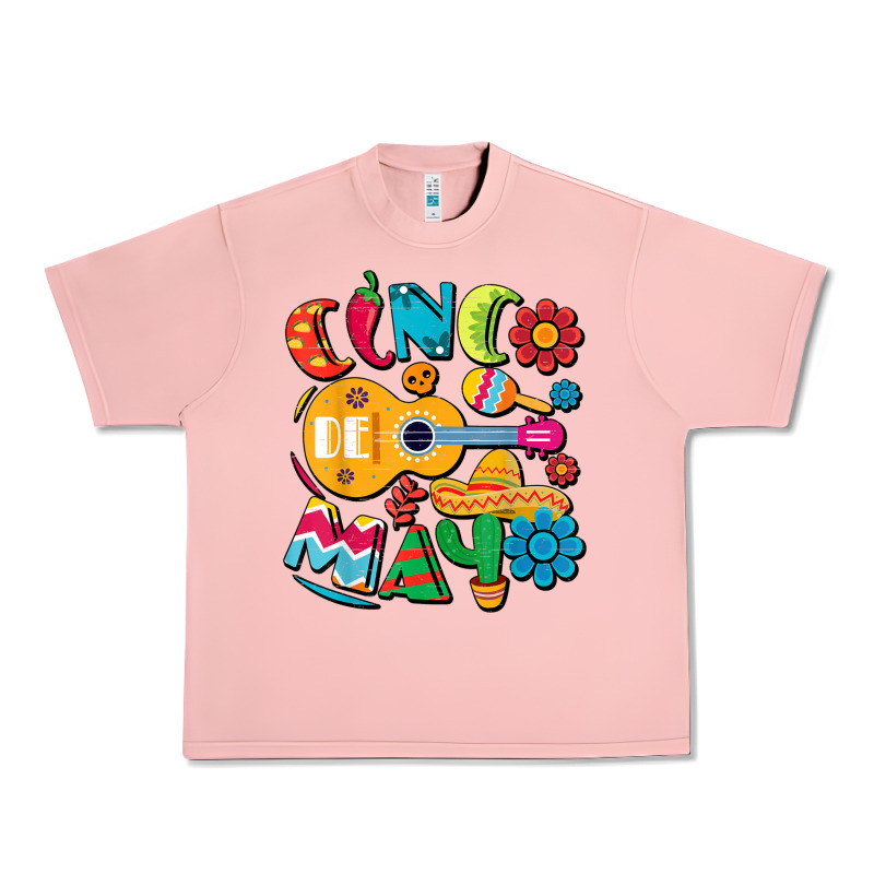 Cinco De Mayo Mexican Fiesta 5 De Mayo T Shirt Urban Heavy Tee by linhVisuals | Teevron