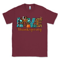 Burgundy love thanksgivings turkey Classic Tee - RanaPortraitStore