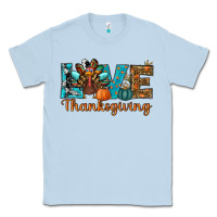 Dusty Blue love thanksgivings turkey Classic Tee - RanaPortraitStore