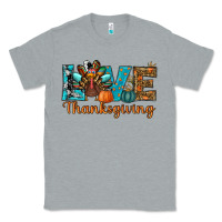Heather Grey love thanksgivings turkey Classic Tee - RanaPortraitStore