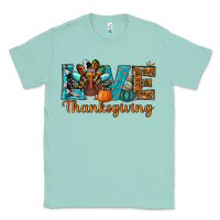 Seafoam love thanksgivings turkey Classic Tee - RanaPortraitStore