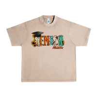 French Oak Mom of a Senior 2021 Urban Heavy Tee - Jasminsmagicworld