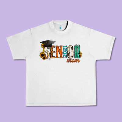 Mom Of A Senior 2021 Urban Heavy Tee Designed By Jasminsmagicworld