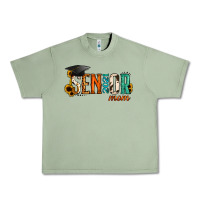 Oil Green Mom of a Senior 2021 Urban Heavy Tee - Jasminsmagicworld