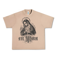 Burro ave maria schubert latin mass blessed mother hail mary lady t shirt Urban Heavy Tee - linhVisuals