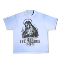 Grape Ice ave maria schubert latin mass blessed mother hail mary lady t shirt Urban Heavy Tee - linhVisuals