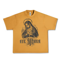 Peanut Butter ave maria schubert latin mass blessed mother hail mary lady t shirt Urban Heavy Tee - linhVisuals