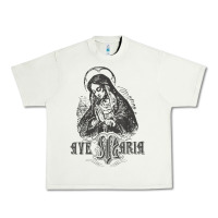 Pistachio ave maria schubert latin mass blessed mother hail mary lady t shirt Urban Heavy Tee - linhVisuals