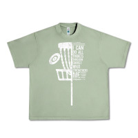 Oil Green christian disc golf i can do all things philippians 4 13 t shirt Urban Heavy Tee - linhVisuals