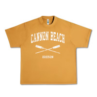 Peanut Butter cannon beach oregon vintage nautical crossed oars t shirt Urban Heavy Tee - linhVisuals