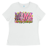 White mama all day everyday Ladies Tee - CowhideDigitalArt