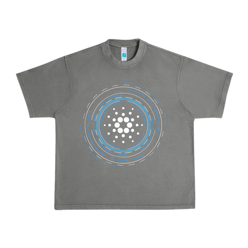 Cardano Ada Crypto Cryptocurrency T Shirt Urban Heavy Tee by linhVisuals | Teevron