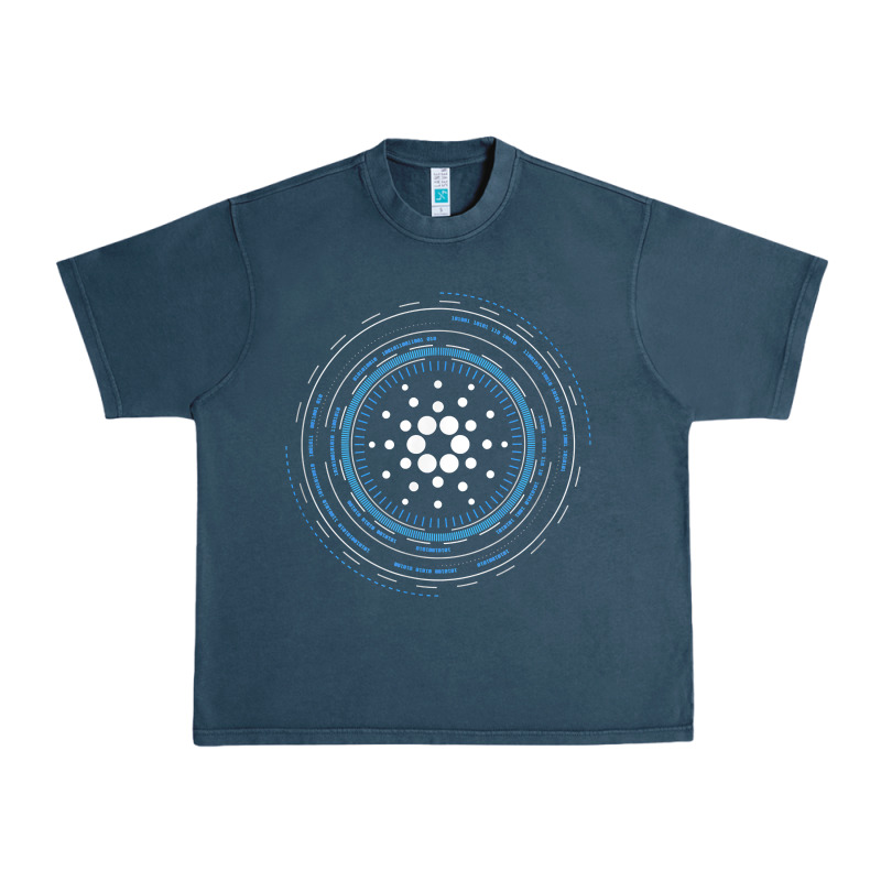 Cardano Ada Crypto Cryptocurrency T Shirt Urban Heavy Tee by linhVisuals | Teevron