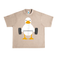 French Oak duck deadlift design   weight lifting gym workout tank top Urban Heavy Tee - linhVisuals