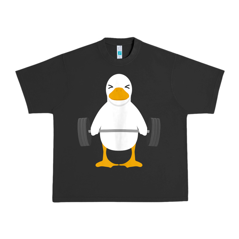 Duck Deadlift Design   Weight Lifting Gym Workout Tank Top Urban Heavy Tee by linhVisuals | Teevron