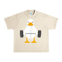 Sandshell duck deadlift design   weight lifting gym workout tank top Urban Heavy Tee - linhVisuals