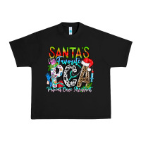 Black Santas Favorite PCA Patient Care Assistant Urban Heavy Tee - CowhideDigitalArt
