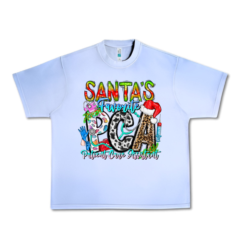Santas Favorite Pca Patient Care Assistant Urban Heavy Tee by CowhideDigitalArt | Teevron