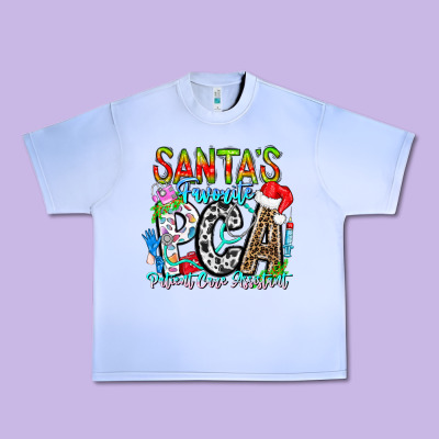 Santas Favorite Pca Patient Care Assistant Urban Heavy Tee Designed By Cowhidedigitalart