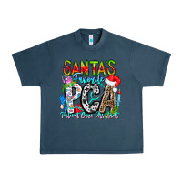 Midnight Navy Santas Favorite PCA Patient Care Assistant Urban Heavy Tee - CowhideDigitalArt