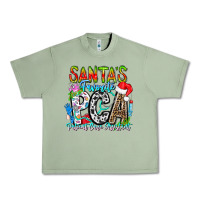 Oil Green Santas Favorite PCA Patient Care Assistant Urban Heavy Tee - CowhideDigitalArt