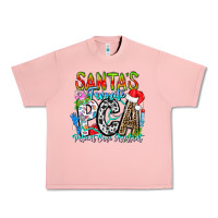 Salmon Santas Favorite PCA Patient Care Assistant Urban Heavy Tee - CowhideDigitalArt
