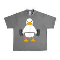 Tornado duck deadlift design   weight lifting gym workout tank top Urban Heavy Tee - linhVisuals