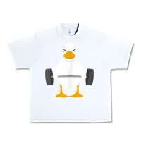 White duck deadlift design   weight lifting gym workout tank top Urban Heavy Tee - linhVisuals