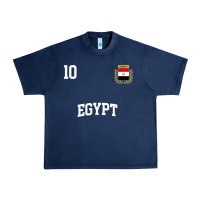 Navy egypt team sports number 10 soccer egyptian flag t shirt Urban Heavy Tee - linhVisuals