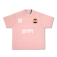 Salmon egypt team sports number 10 soccer egyptian flag t shirt Urban Heavy Tee - linhVisuals