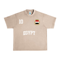 French Oak egypt team sports number 10 soccer egyptian flag t shirt Urban Heavy Tee - linhVisuals