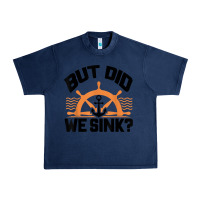 Navy funny boat captain gift for boater men women cool boating t shirt Urban Heavy Tee - linhVisuals