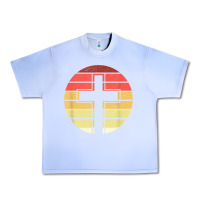Grape Ice jesus cross retro style vintage t shirt Urban Heavy Tee - linhVisuals
